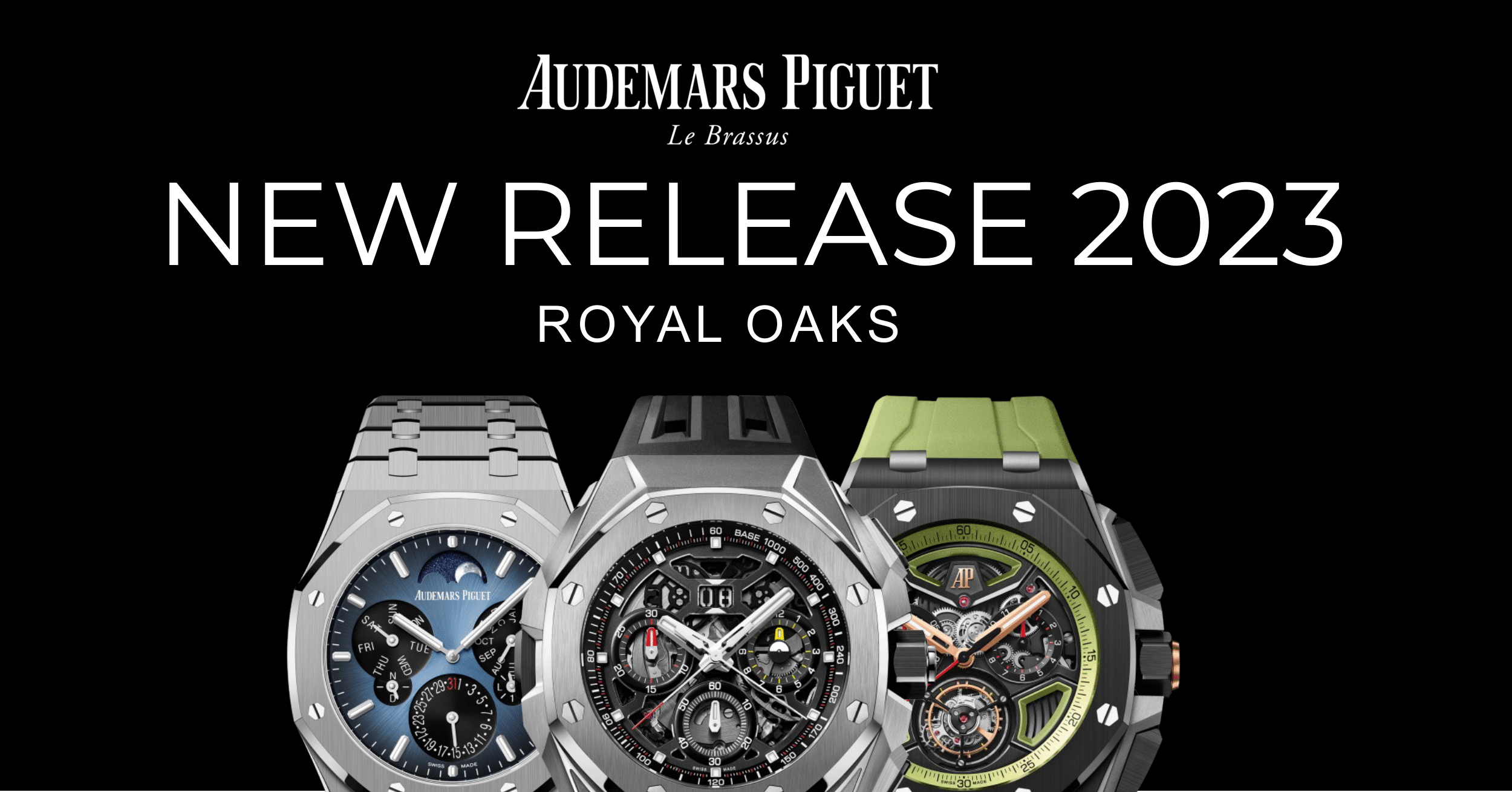AUDEMARS PIGUET: THREE NEW COMPLICATED ROYAL OAKS - Singapore Watch Insider