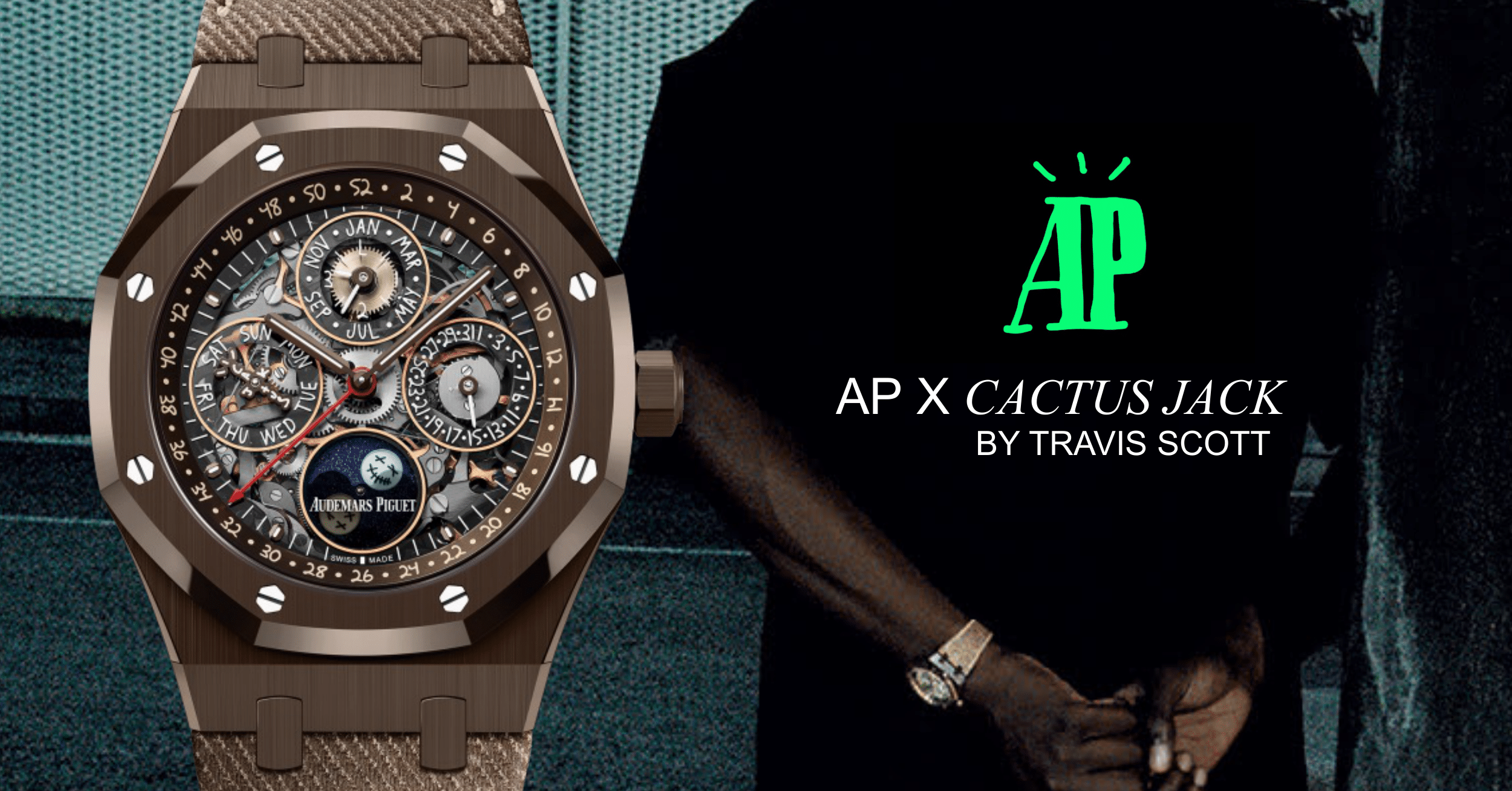 New Collaboration Release Audemars Piguet X Cactus Jack By Travis Scott New Collaboration Release Audemars Piguet X Cactus Jack By Travis Scott
