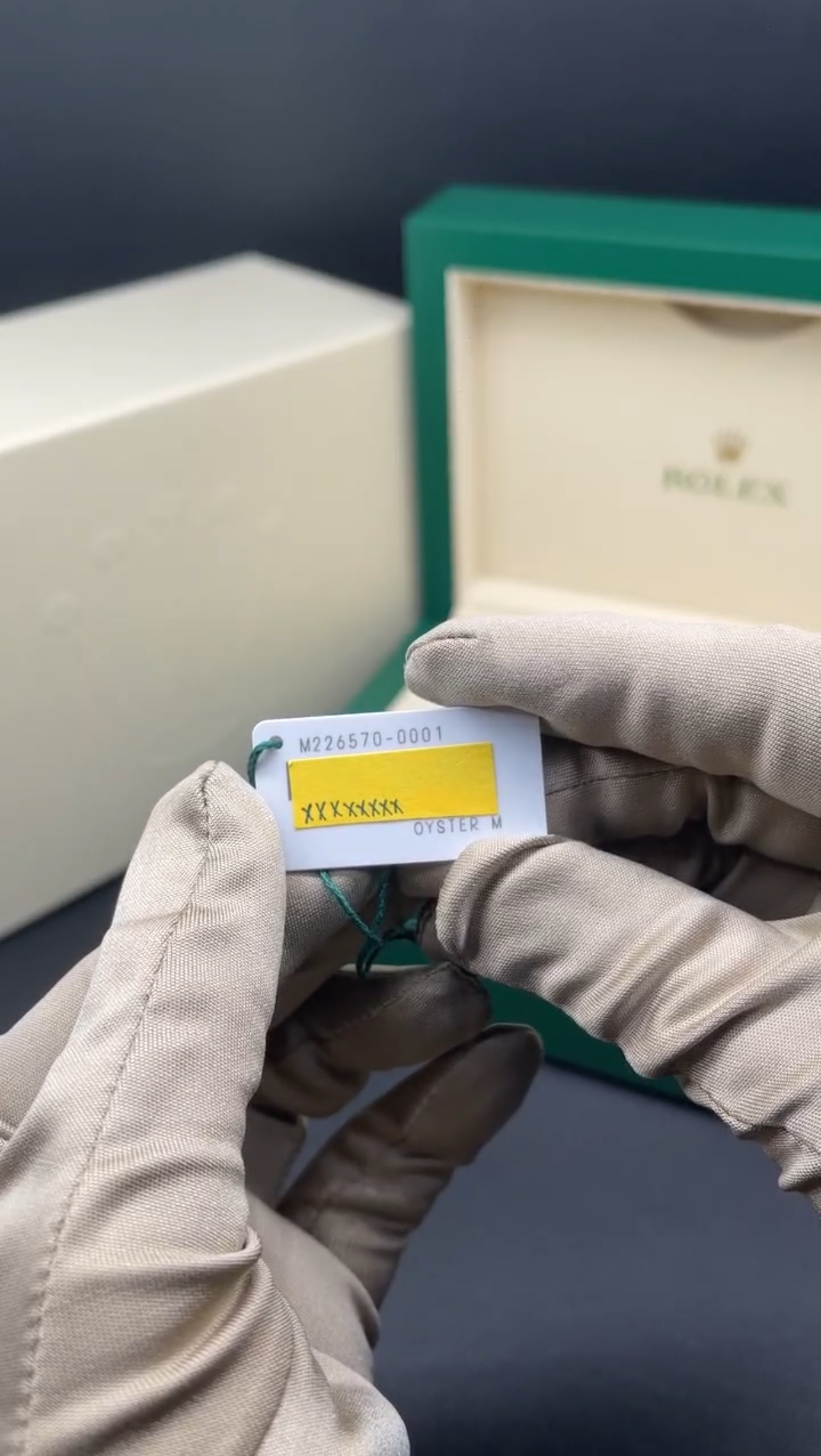 Rolex Explorer 2 White Tag