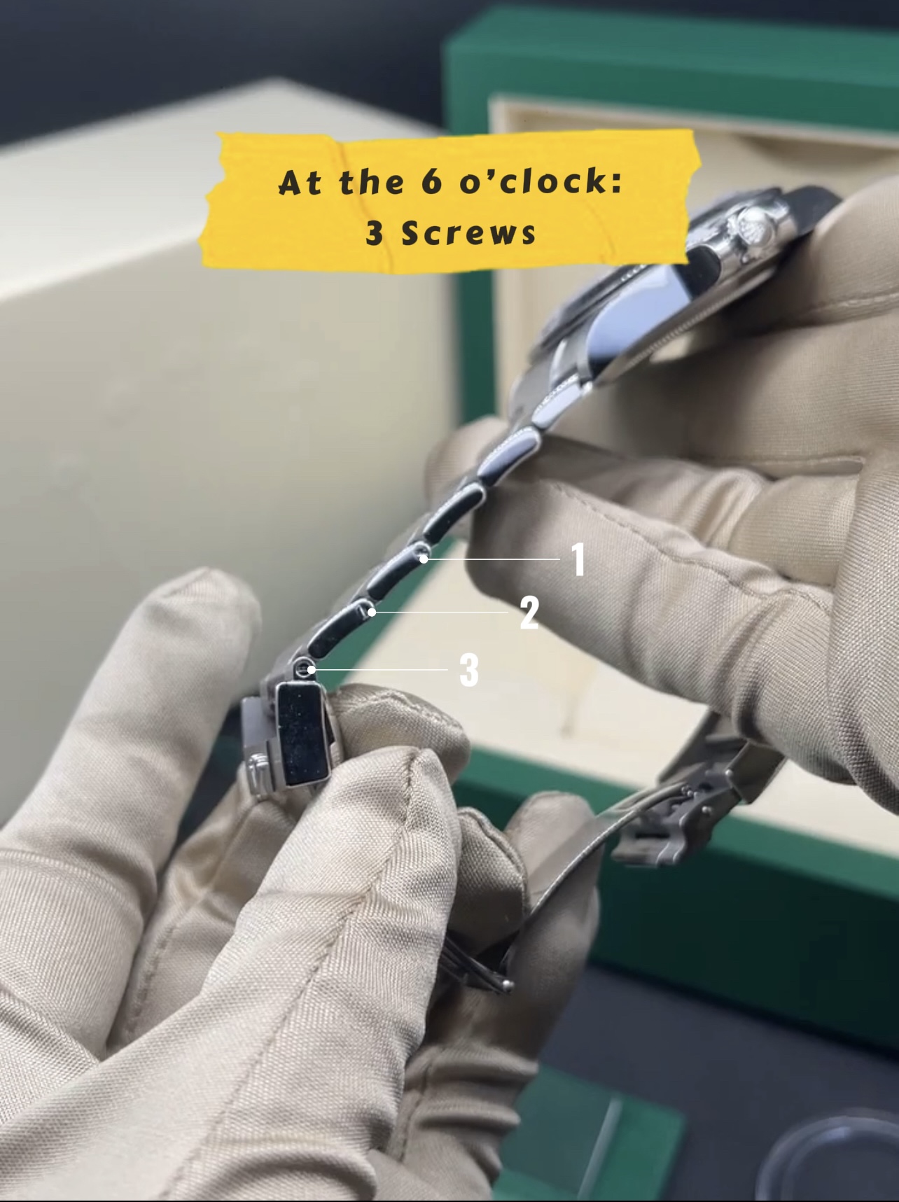 Rolex Explorer 2 Link Count