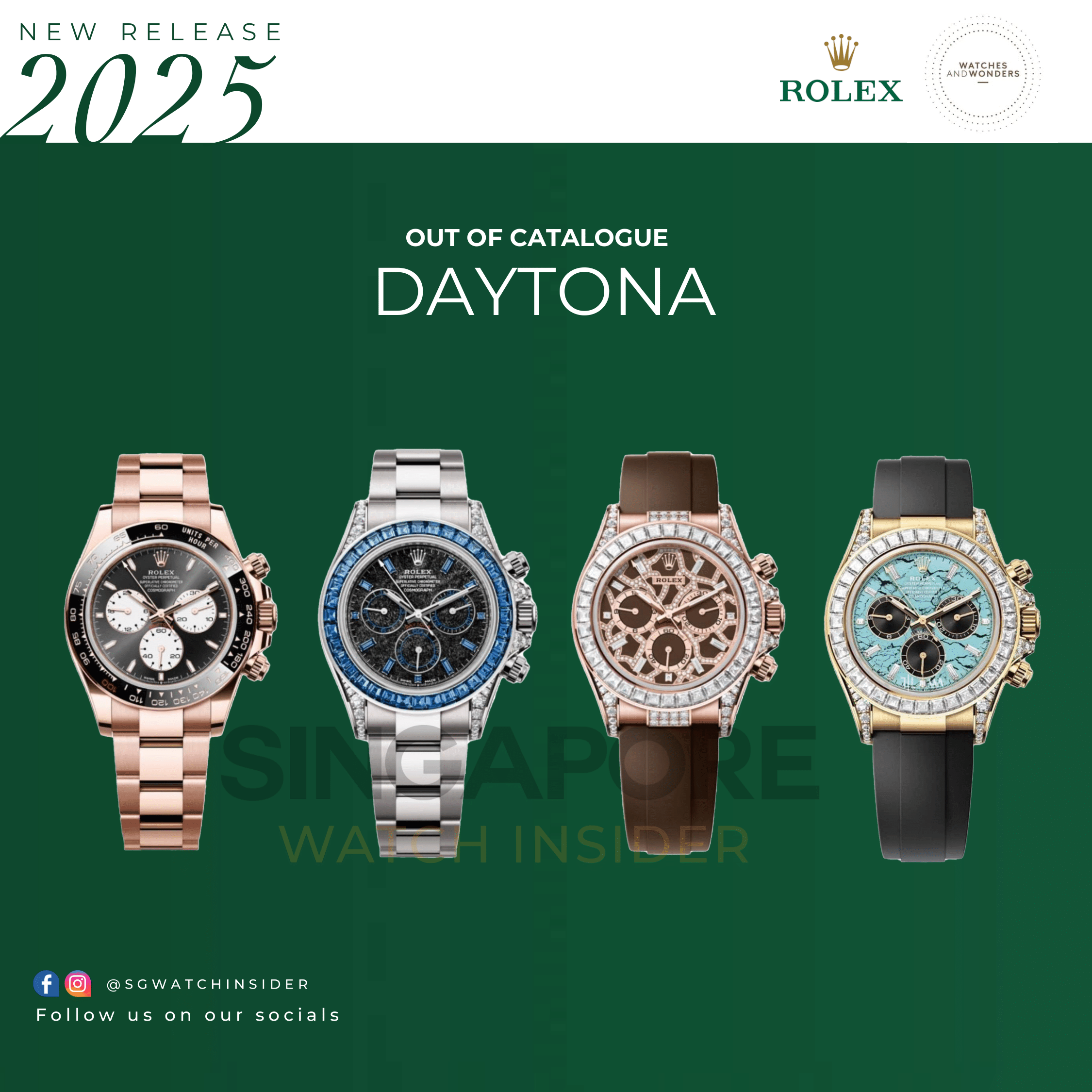 Rolex Out of Catalogue 2025